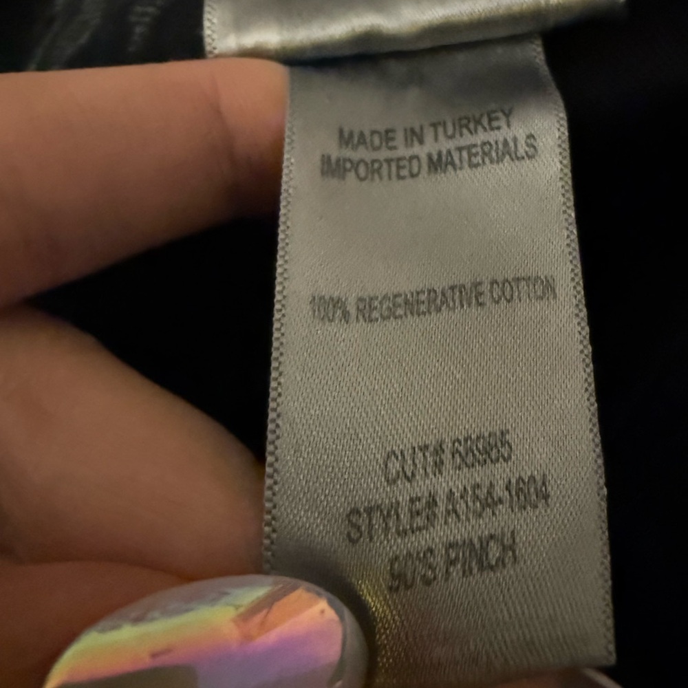 Agolde Women's Black 90s Pinch Jeans Size 27 - Picture 7 of 7